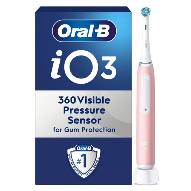 Oral-B iO 3 Pink Electric Toothbrush