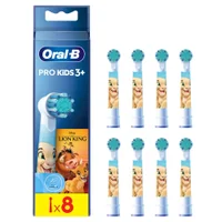 Oral-B Kids Lion King Electric Toothbrush Heads 8 pack