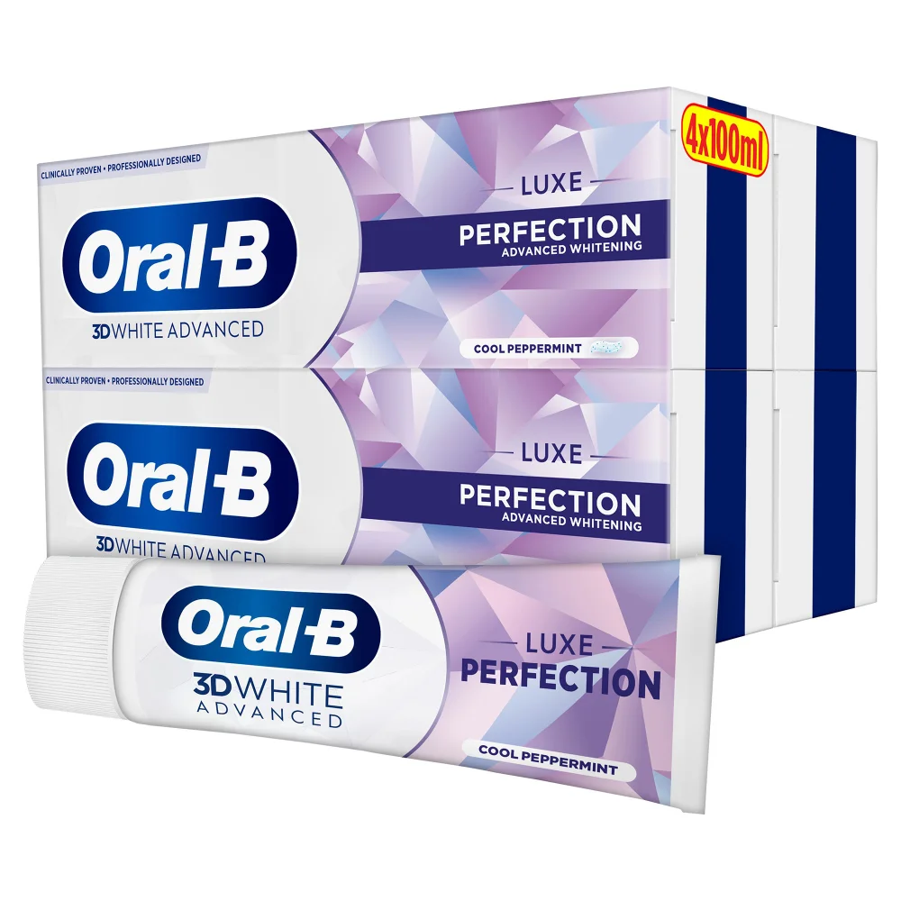 Oral-B 3DWhite Advanced Luxe Perfection Toothpaste 100 ml Image 1
