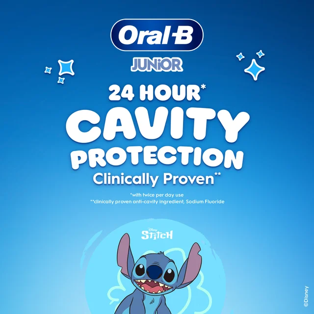 Oral-B Junior Toothpaste, Age 6-12 Years, Stitch, 75ML