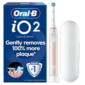 Oral-B iO2 Calm Pink Electric Toothbrush + Travel Case