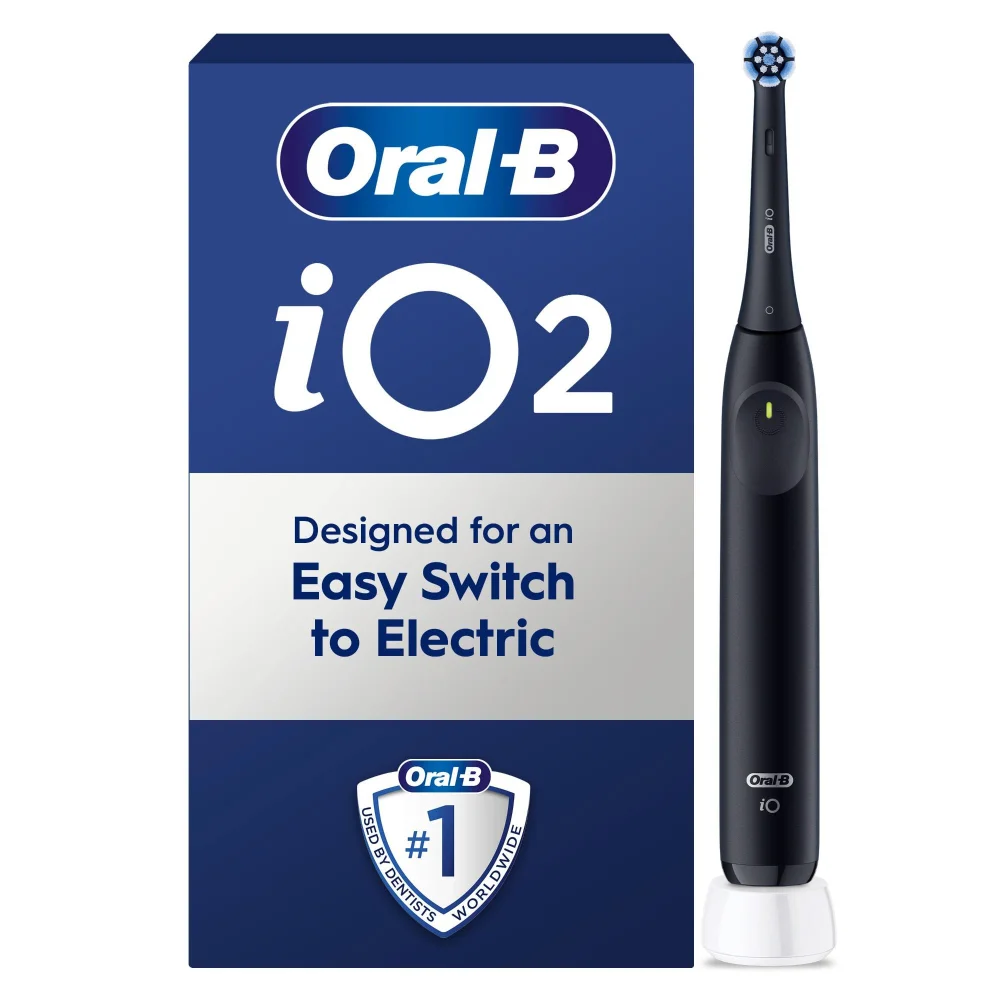 Oral-B iO2 Night Black Electric Toothbrush Image 1