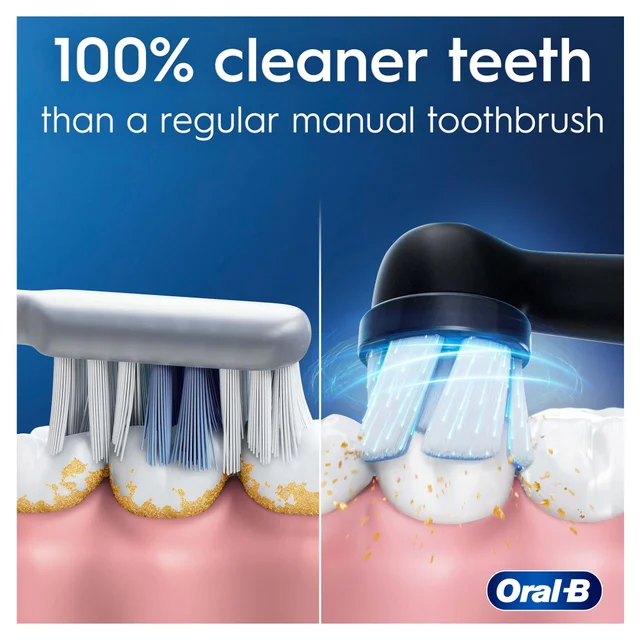 Oral-B iO2 Night Black Electric Toothbrush + Travel Case