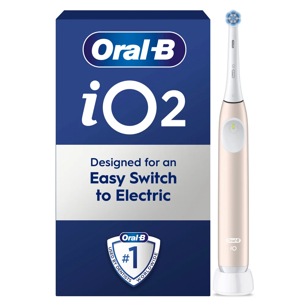 Oral-B iO2 Calm Pink Electric Toothbrush Image 1