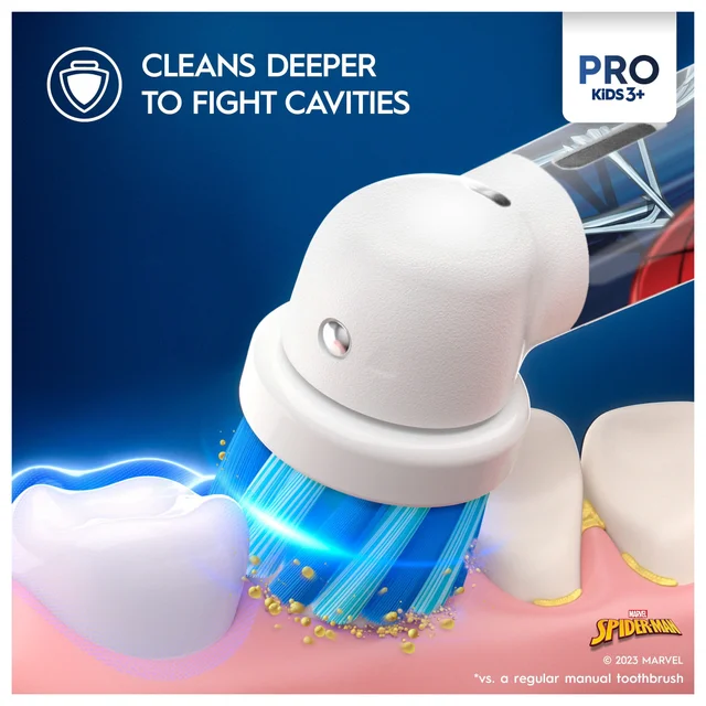 Oral-B Vitality Pro Kids Spiderman Electric Toothbrush