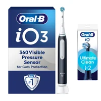 Oral-B iO3 Matte Black Electric Toothbrush - undefined undefined