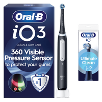 Oral-B iO3 Matte Black Electric Toothbrush