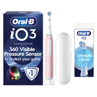 Oral-B iO 3 Pink Electric Toothbrush