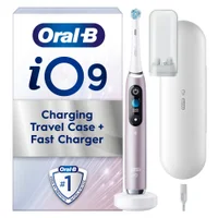 Oral B iO9 Rose Quartz Electric Toothbrush with Charging Travel Case