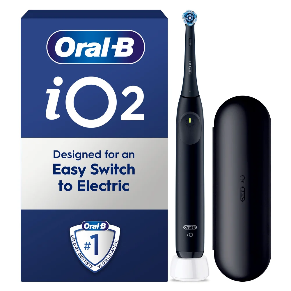 Oral-B iO2 Night Black Electric Toothbrush Image 1