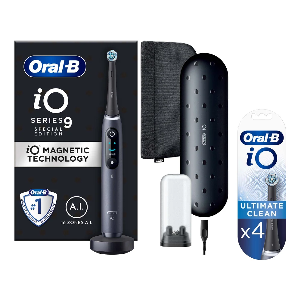 Oral-B iO9 Black Onyx Special Edition - "Come As You Are" +4 Refills Image 1