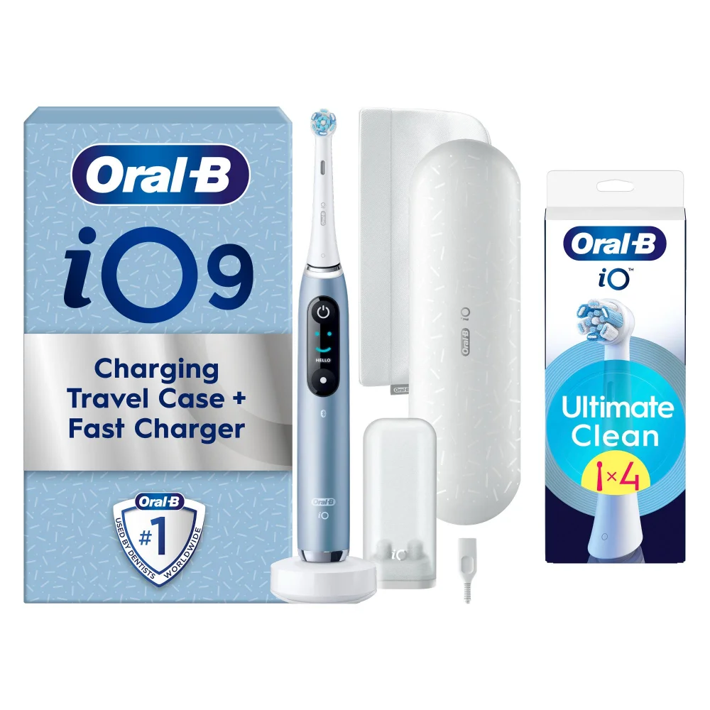 Oral-B iO9 Aqua Marine Special Edition - "Come As You Are" +4 Refills Image 1