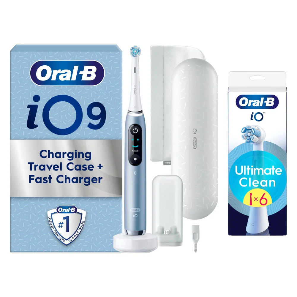 Oral-B iO9 Aqua Marine Special Edition - "Come As You Are" +6 Refills Image 1
