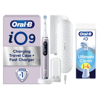 Oral-B iO9 Rose Toothbrush + 4 Toothbrush Heads