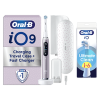 Oral-B iO9 Rose Toothbrush + 6 Toothbrush Heads