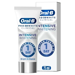 Oral-B Pro 3D White Clinical Bright Brilliance Toothpaste 75ml
