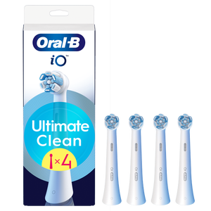 Oral-B iO Ultimate Clean Toothbrush Heads White 4 Pack