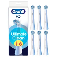 Oral-B iO Ultimate Clean Toothbruhs Heads White 6 Pack