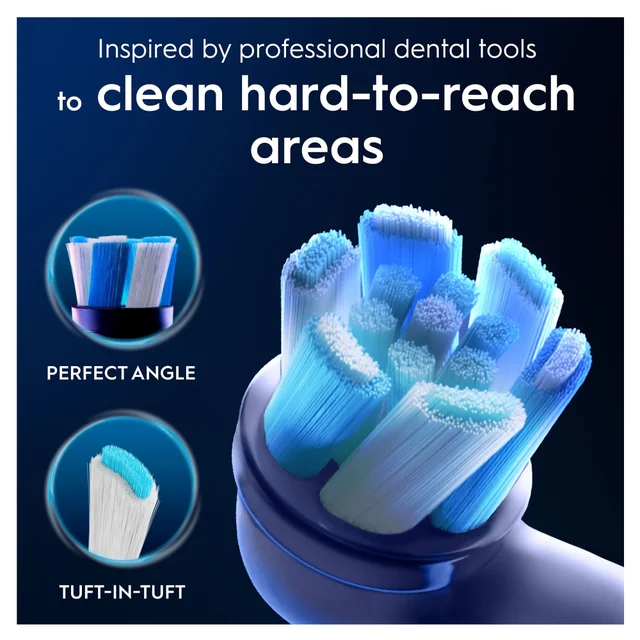 Oral-B iO Ultimate Clean Toothbruhs Heads White 6 Pack