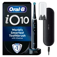 Oral B iO10 Cosmic Black Electric Toothbrush with Charging Travel Case