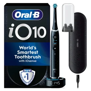 Oral-B iO10 Black Electric Toothbrush Designed by Braun