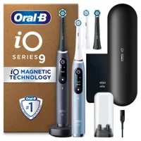 Oral-B iO 9 Black & Aqua Marine Electric Toothbrushes Designed By Braun - undefined undefined