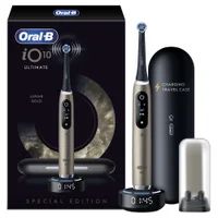 Oral-B iO10 Lunar Gold Limited Edition Electric Toothbrush with Charging Travel Case