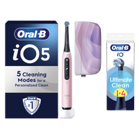 Oral B iO5 Series Blush Pink Special Edition + 4 Brush Heads