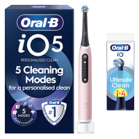 Oral B iO5 Series Blush Pink + 4 Brush Heads
