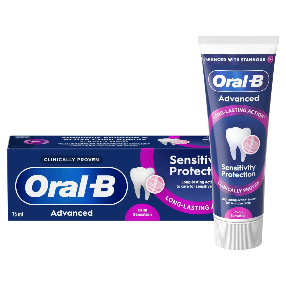Oral-B Advanced Sensitivity Protection Calm Sensation Toothpaste 75ml Image 1