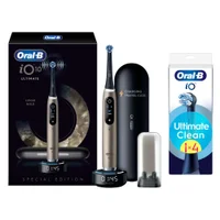 Oral-B iO10 Lunar Gold Limited Edition Electric Toothbrush with Charging Travel Case - undefined undefined