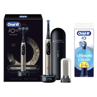 Oral-B iO10 Lunar Gold Limited Edition Electric Toothbrush with Charging Travel Case