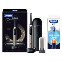 Oral-B iO10 Lunar Gold Special Edition Electric Toothbrush +8 Brush Heads