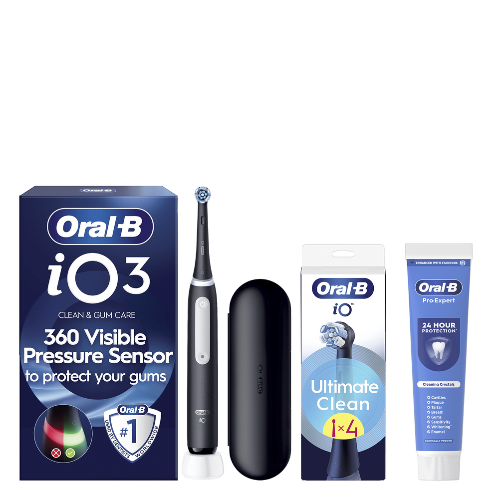Oral-B iO3 Fresh Breath Bundle