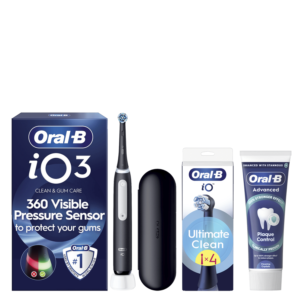 Oral-B iO3 Cavity Prevention Bundle