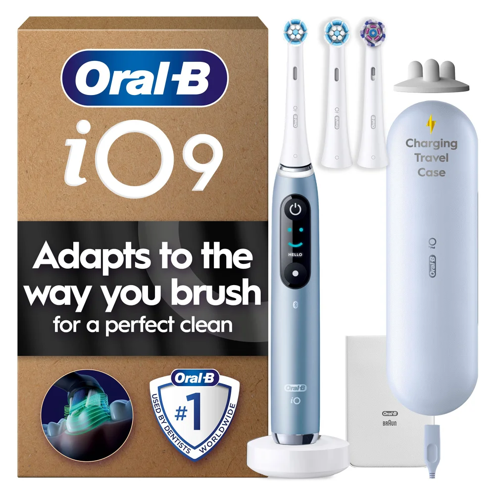 Oral-B iO9 Electric Toothbrush Sapphire Blue Image 1