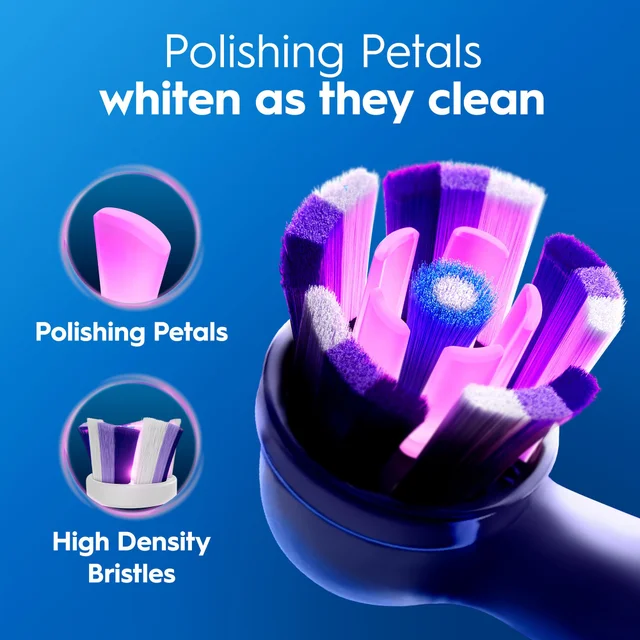 Oral-B iO 3 Electric Toothbrush, Quite White, 1 Brush Head, Long-Lasting Battery