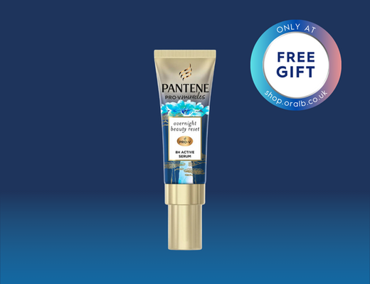 Unlock FREE Pantene night serum when you buy selected iO electric toothbrushes