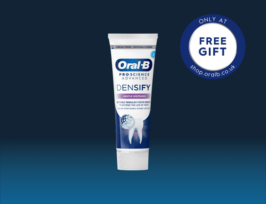 Free toothpaste when you buy selected iO3 electric toothbrushes