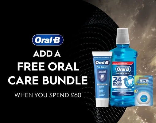 Free Oral Bundle when you spend over £60