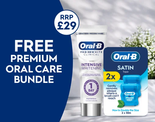Free Premium Oral Care Bundle (RRP £29)