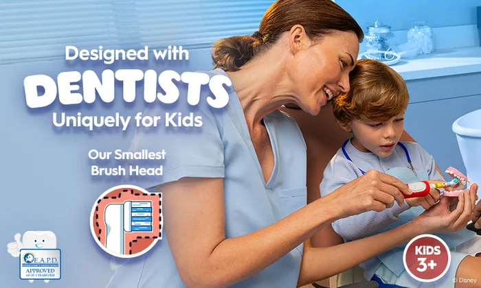 Oral-B's Best Technology for Kids.