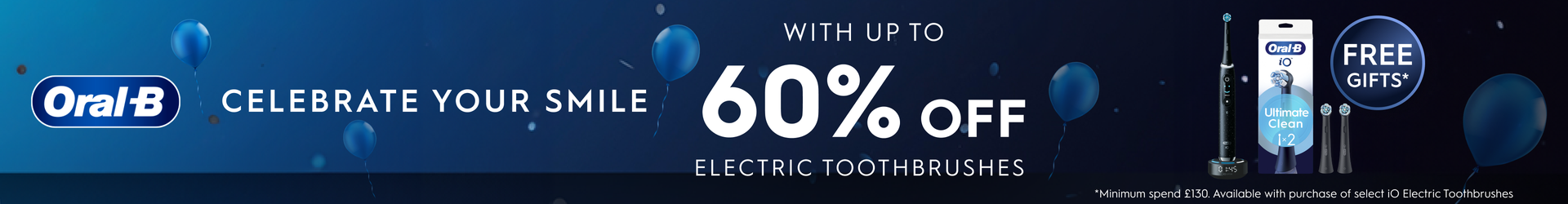 60% OFF on iO Electric Toothbrush