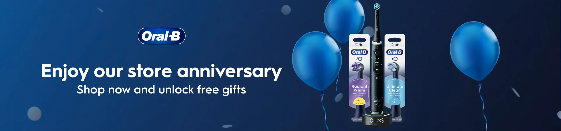 Enjoy our store anniversary: SHOP NOW and unlock free gifts.