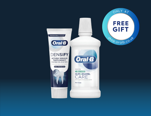 Unlock FREE toothpaste + mouthwash when you buy selected iO electric toothbrushes