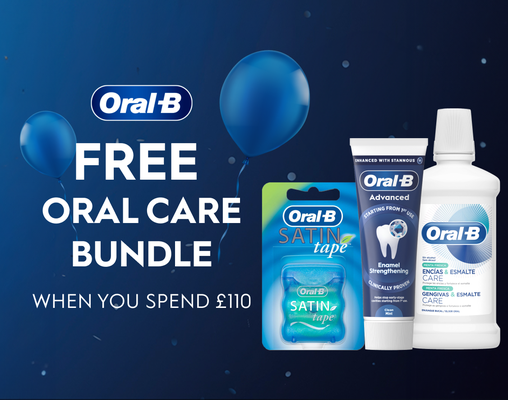 Free Oral Bundle when you spend over £110