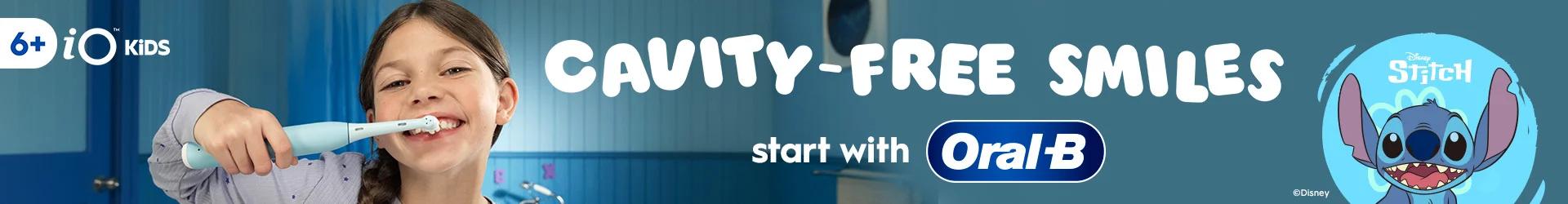 Cavity free smail starts from Oral-B!