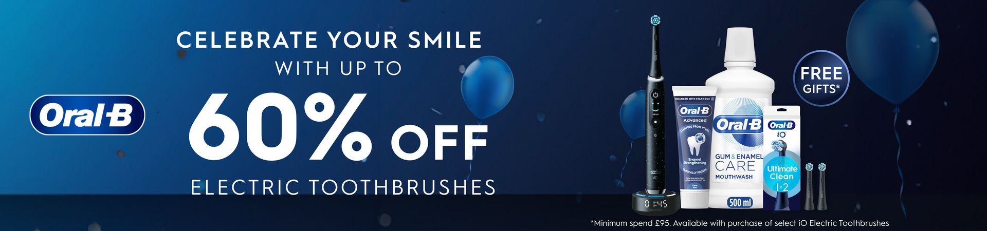 60% OFF on iO Electric Toothbrush