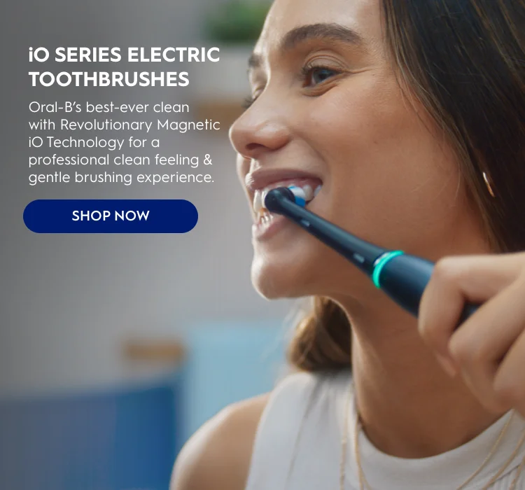 iO SERIES ELECTRIC TOOTHBRUSHES. Oral-B's best-ever clean with revolutionary magnetic iO technology for a professional clean feeling & gentle brushing experience. Shop Now
