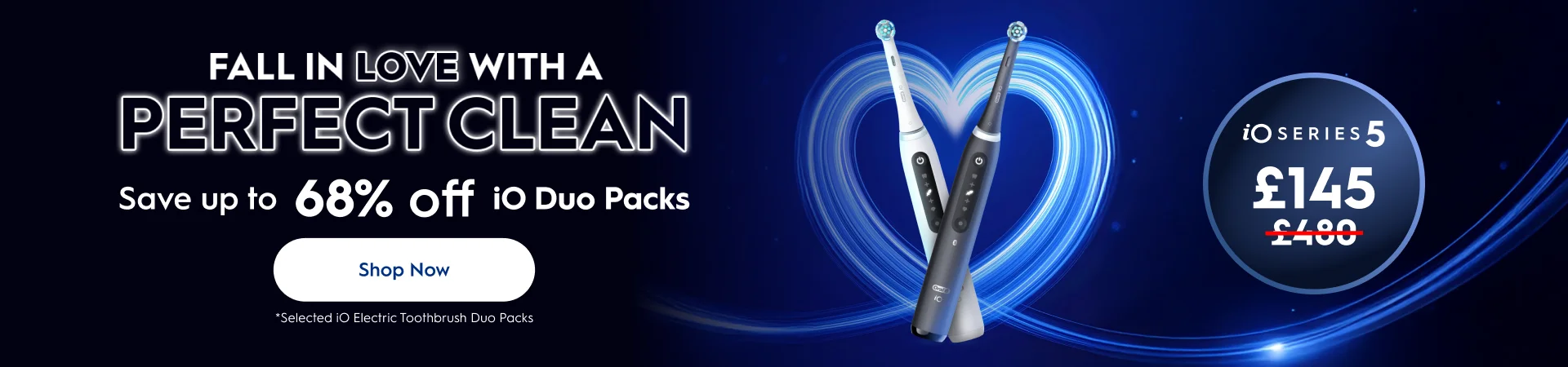 Welcome the New Year with up to 68% OFF on Electric Toothbrush!